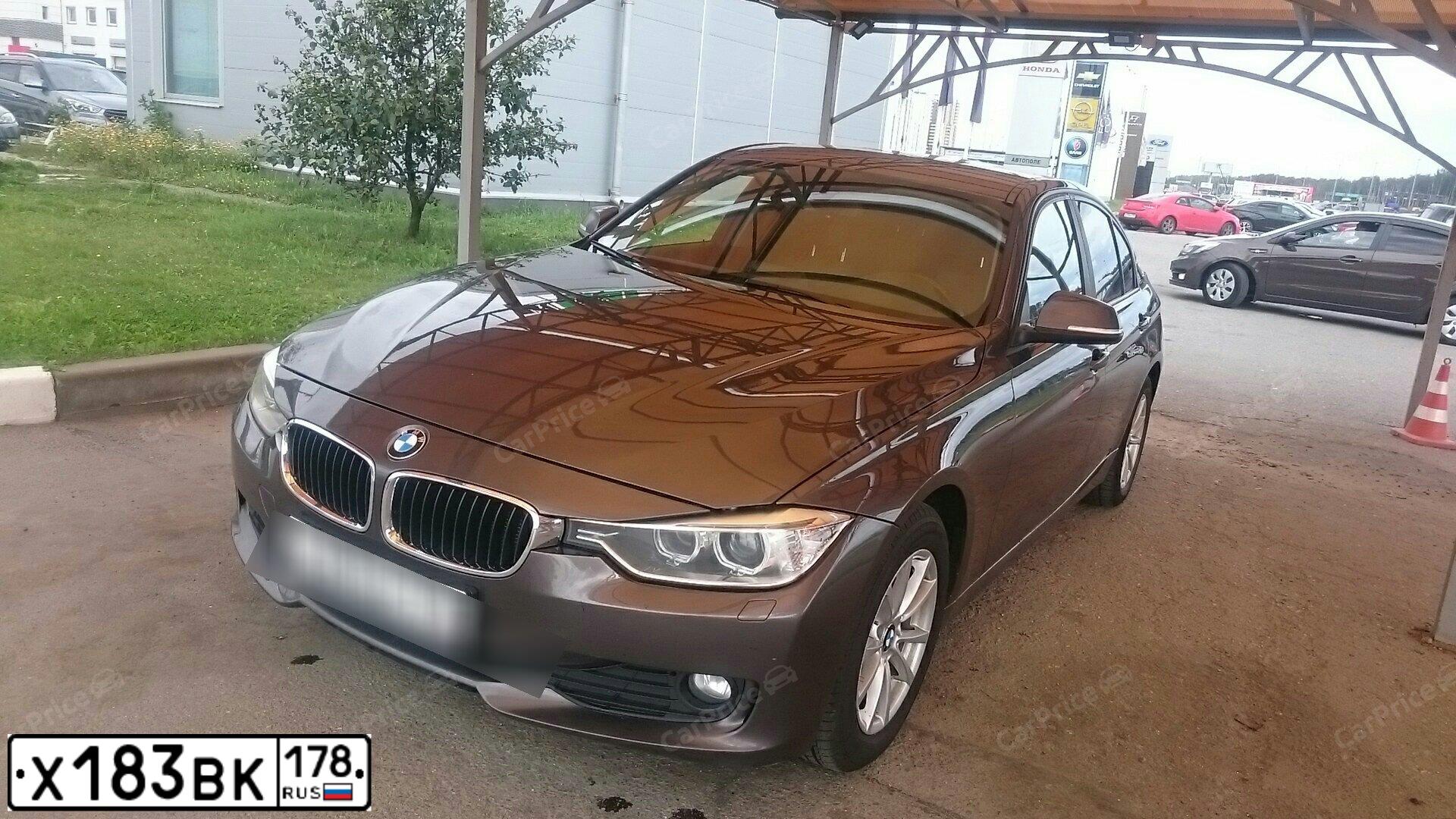 Фото автомобиля BMW 316I, 2013 — госномер А831СА761