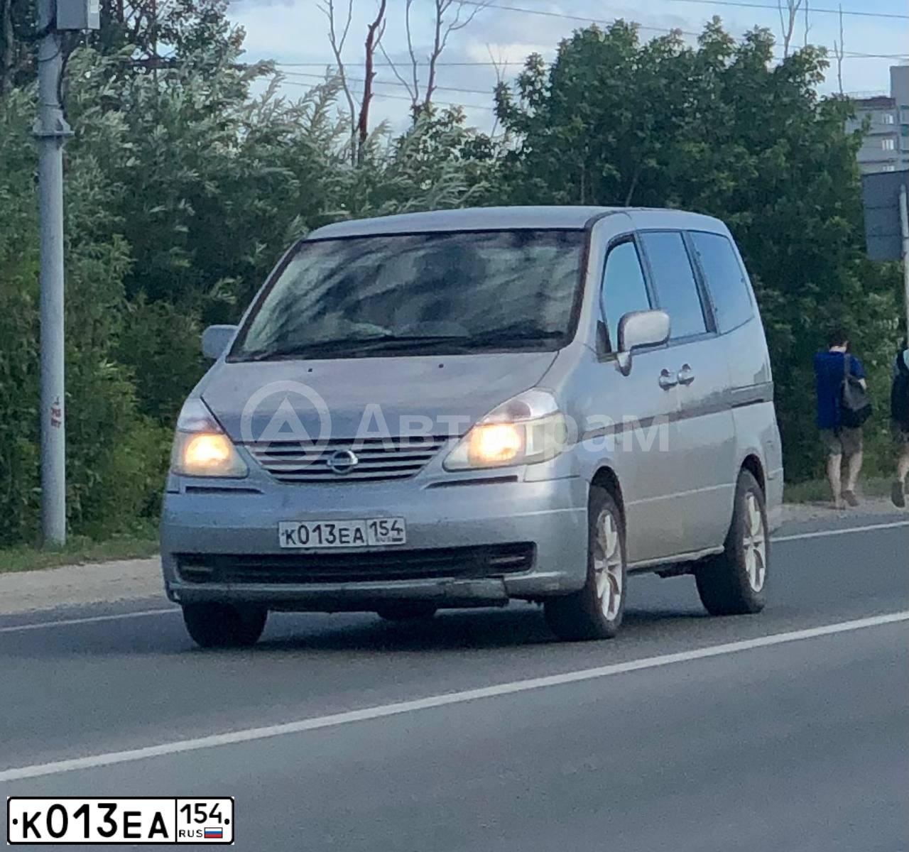 Фото автомобиля NISSAN SERENA, 2003 — госномер К013ЕА154