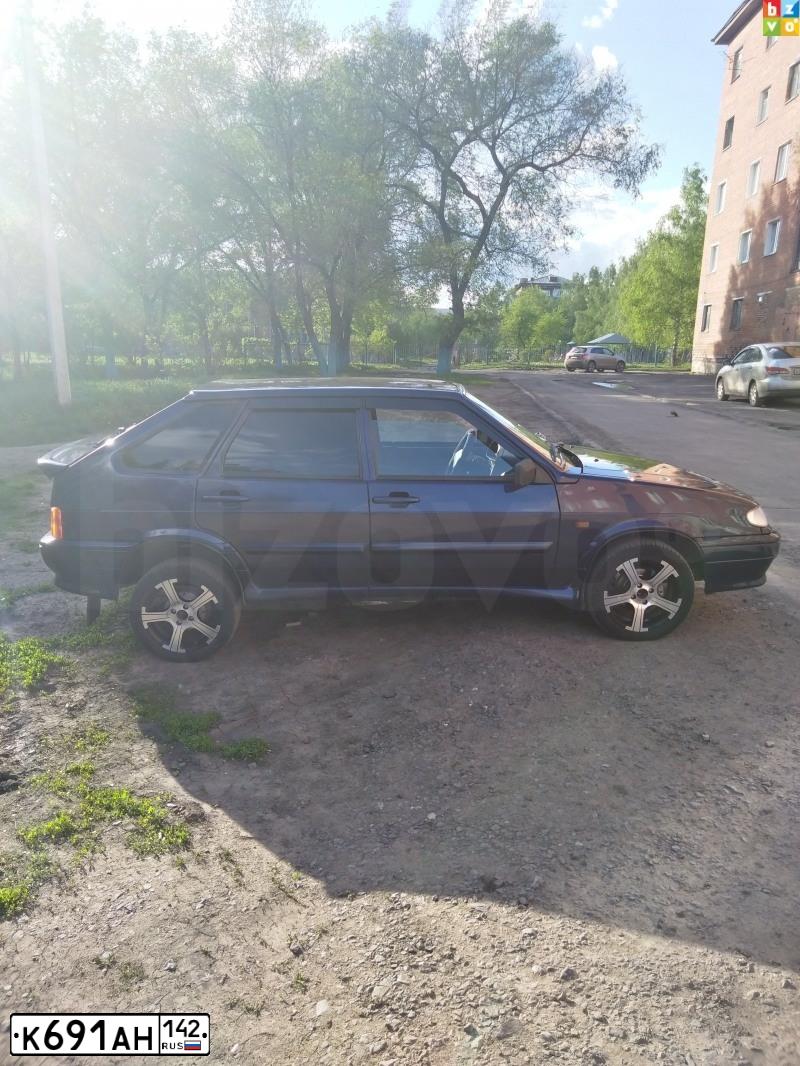 Фото автомобиля LADA 2114 SAMARA, 2011 — госномер В318ОЕ142. Цвет: СИНИЙ
