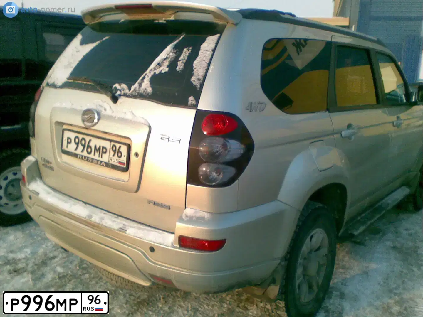 Фото автомобиля ZX-AUTO AMUR 3135, 2009 — госномер Р996МР96. Цвет: СЕРЕБРИСТО-ЖЕЛТЫЙ