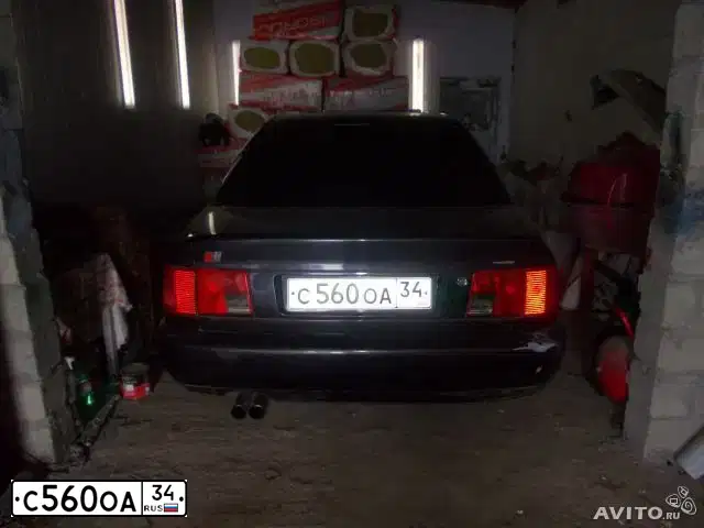 Фото автомобиля AUDI A6, 1995 — госномер О848АХ34. Цвет: ФИОЛЕТОВЫЙ