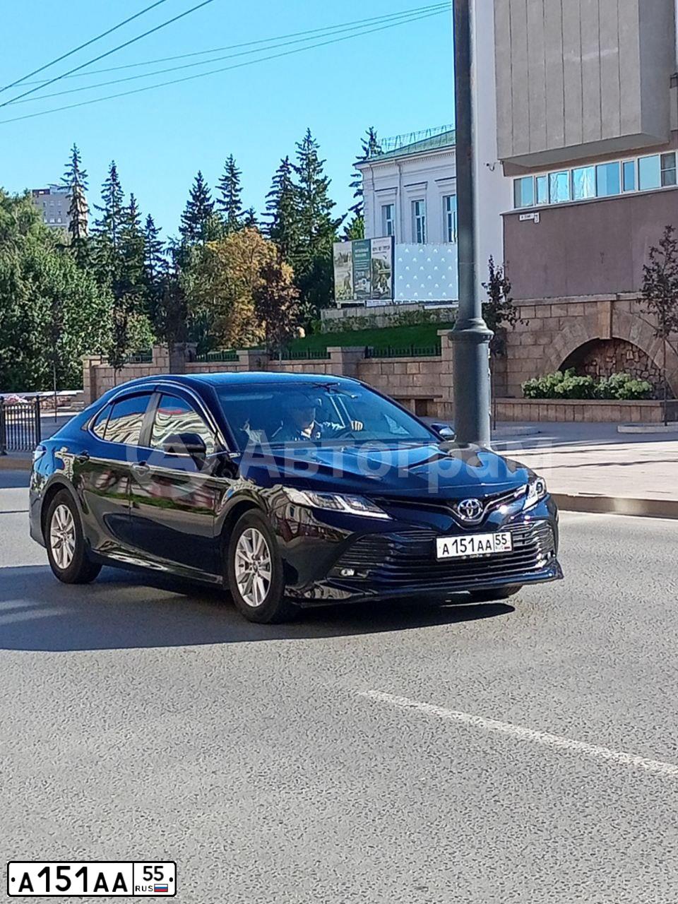 Фото автомобиля GAZ 3110 WOLGA, 2006 — госномер А151АА55. Цвет: ЧЕРНЫЙ