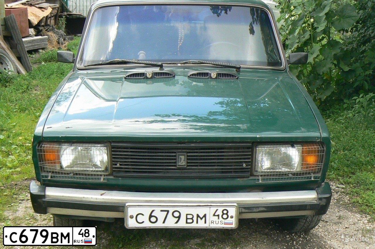 Фото автомобиля LADA 2104, 1997 — госномер С679ВМ48. Цвет: ЗЕЛЕНЫЙ САД
