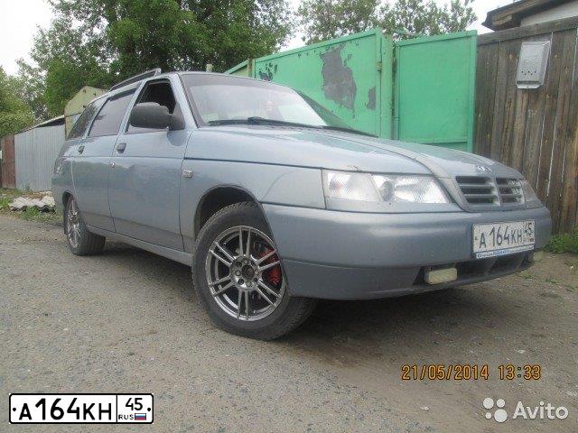 Фото автомобиля LADA 2111, 2002 — госномер А164КН45. Цвет: ЗОЛОТИСТО СЕРЫЙ