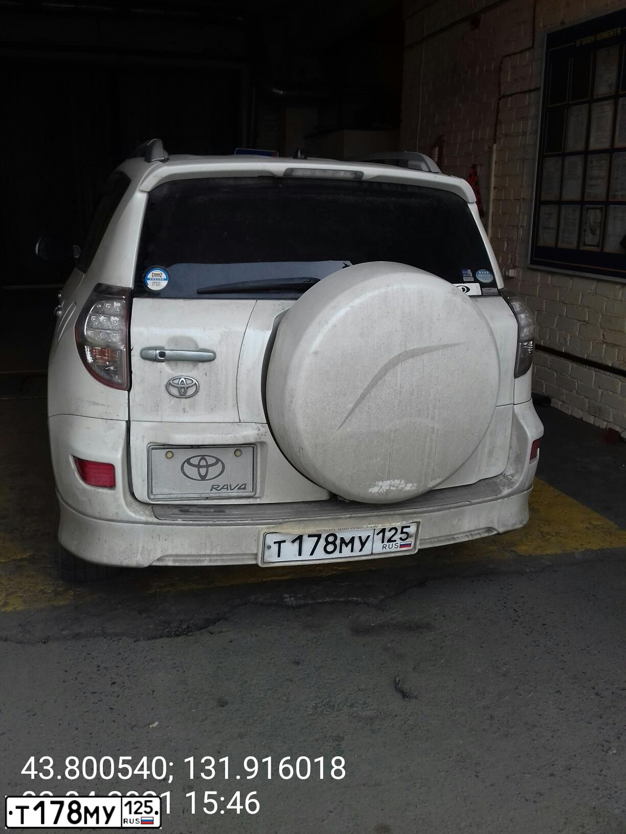 Фото автомобиля TOYOTA RAV4, 2006 — госномер Р282СН125