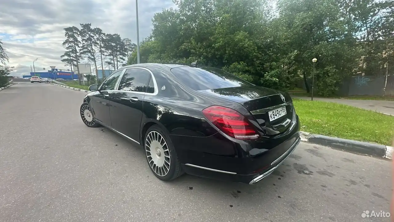Фото автомобиля MERCEDES S-KLASSE, 2018 — госномер К849АТ550. Цвет: ЧЕРНЫЙ