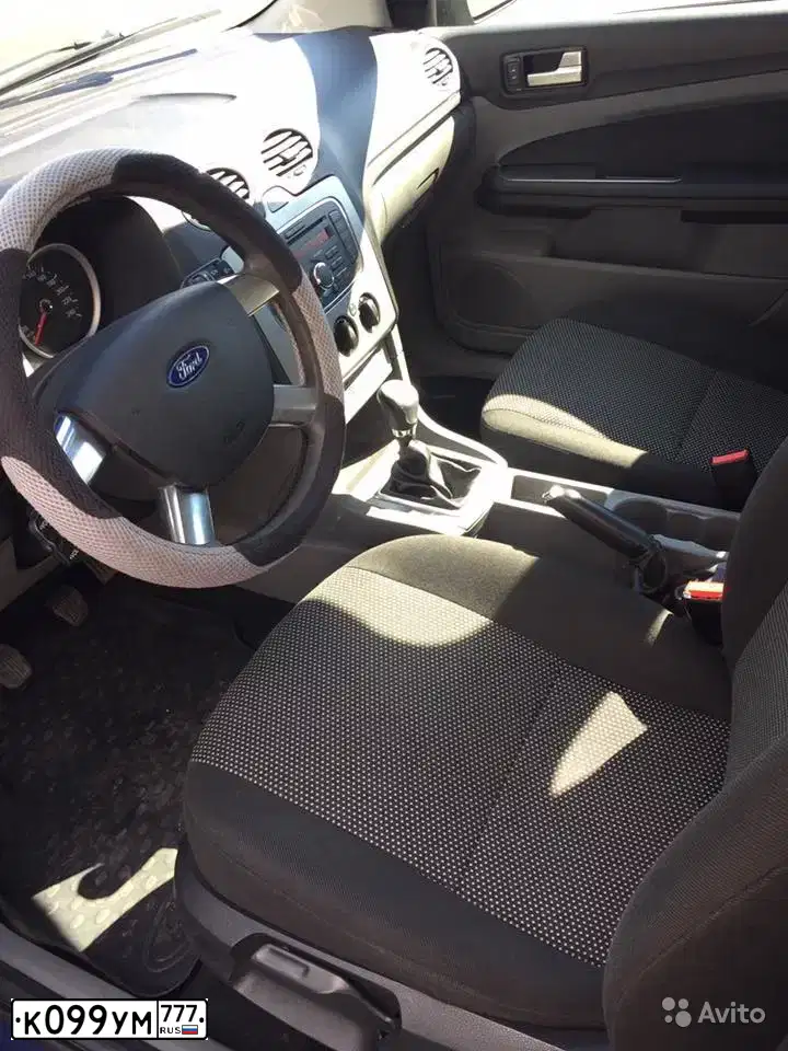 Фото автомобиля FORD FOCUS, 2011 — госномер Т834ОТ71. Цвет: СИНИЙ