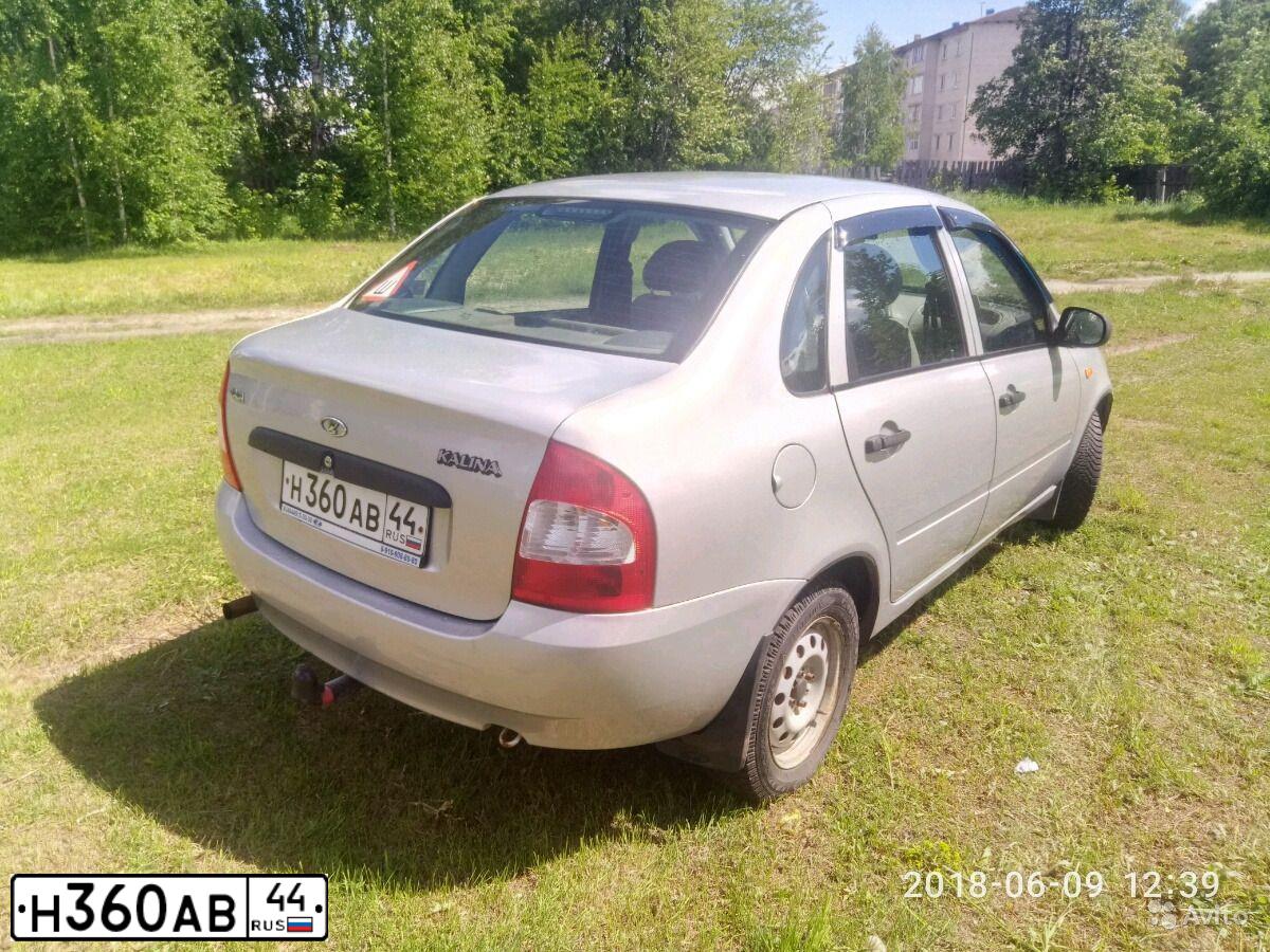 Фото автомобиля LADA 1118 KALINA, 2008 — госномер С726ЕР152. Цвет: Серый