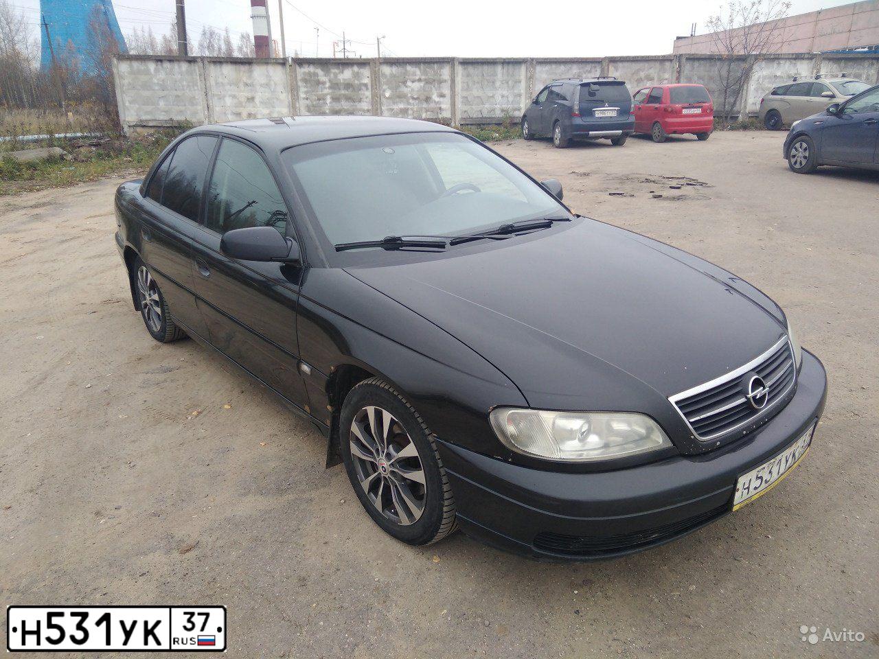 Фото автомобиля OPEL OMEGA, 2002 — госномер В343ТР76. Цвет: ЧЕРНЫЙ
