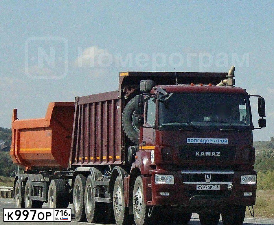 Фото автомобиля КАМАЗ 65801, 2021 — госномер М076ХТ18