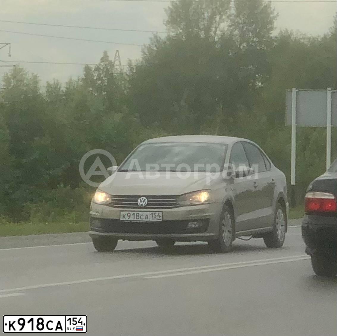 Фото автомобиля VOLKSWAGEN POLO, 2017 — госномер М821ОС142
