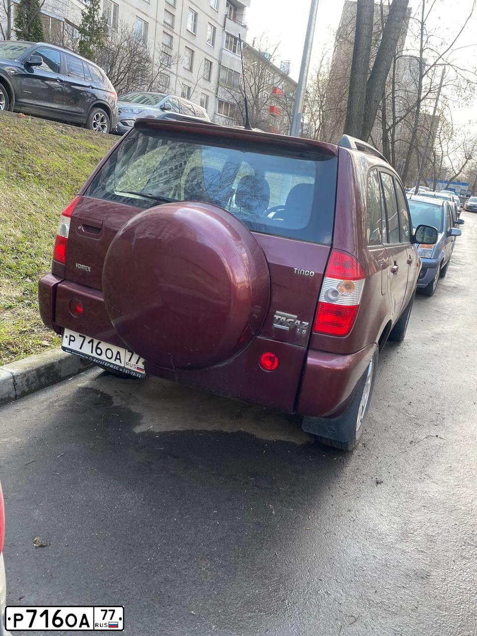 Фото автомобиля TAGAZ TINGO, 2011 — госномер Р716ОА77