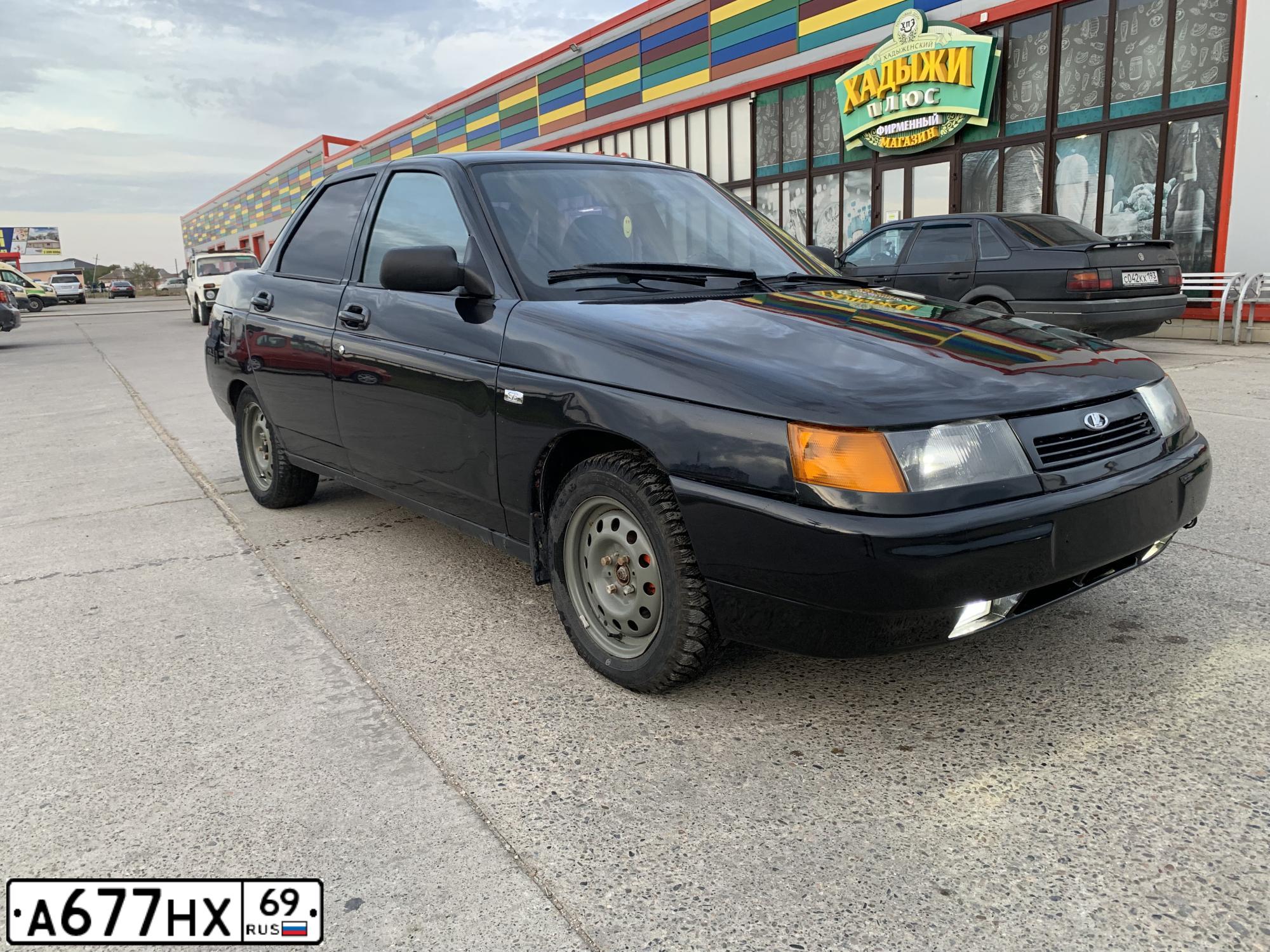 Фото автомобиля LADA 2110, 2006 — госномер Х796ЕН193. Цвет: ГРАФИТОВЫЙ МЕТАЛЛИК