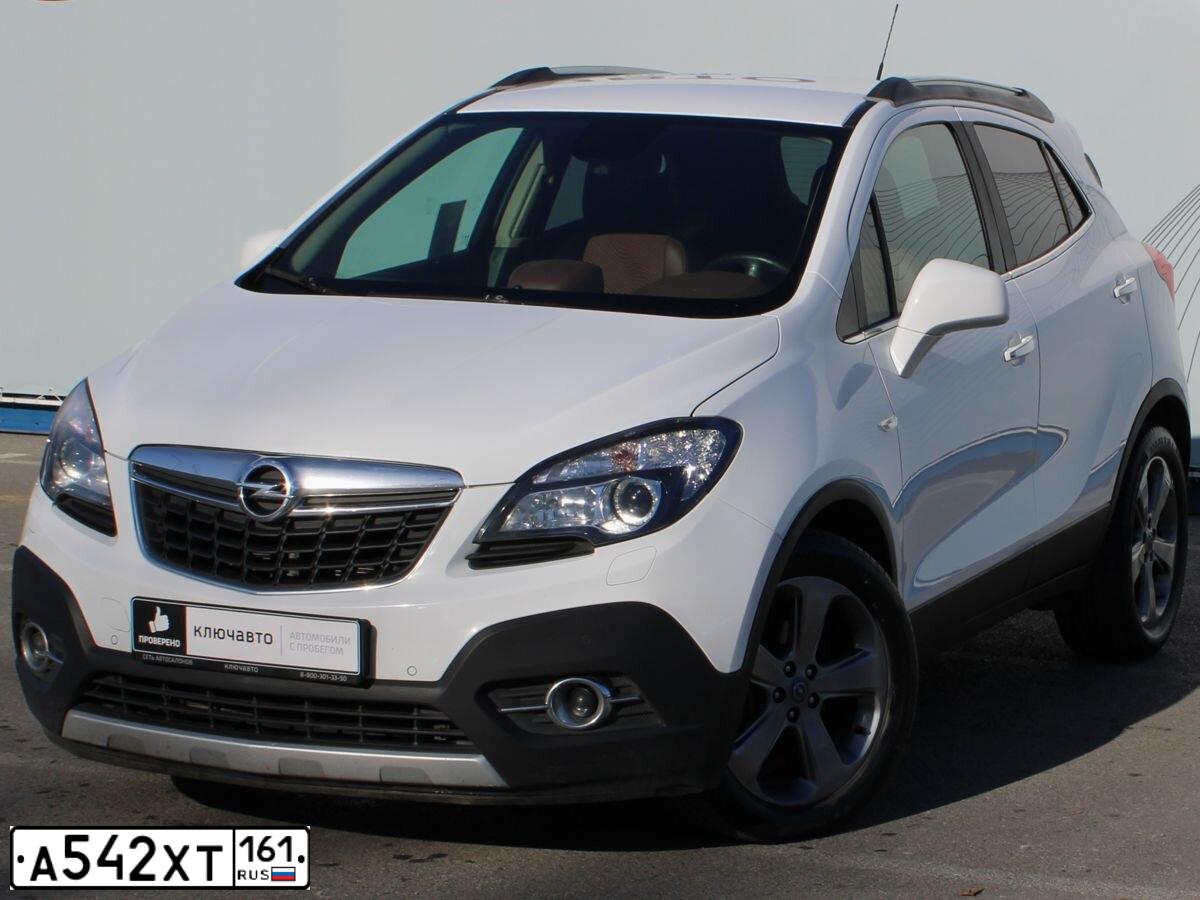 Фото автомобиля OPEL MOKKA, 2014 — госномер Х866ВК180. Цвет: Белый