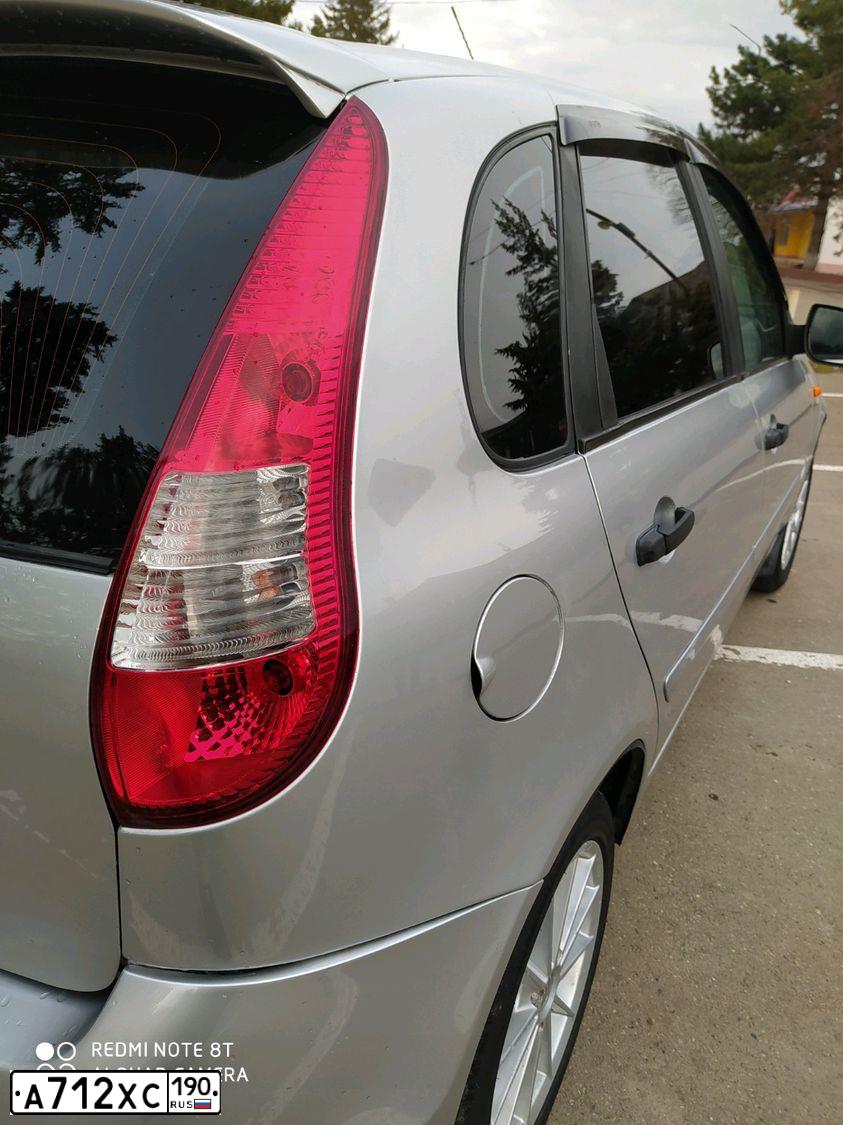 Фото автомобиля LADA 1119 KALINA, 2012 — госномер М107АУ193. Цвет: СЕРЕБРИСТЫЙ