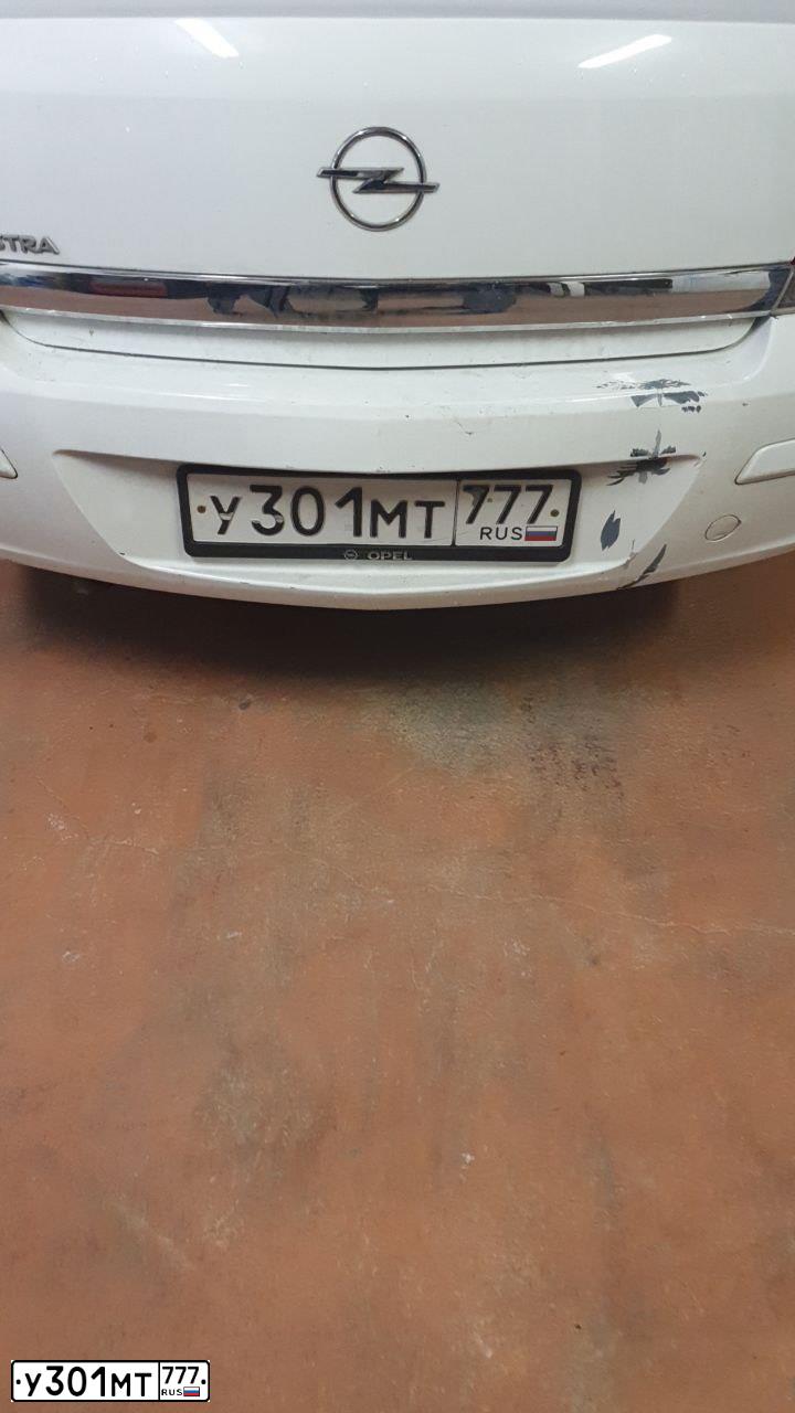 Фото автомобиля OPEL ASTRA, 2011 — госномер У333ВМ197. Цвет: БЕЛЫЙ