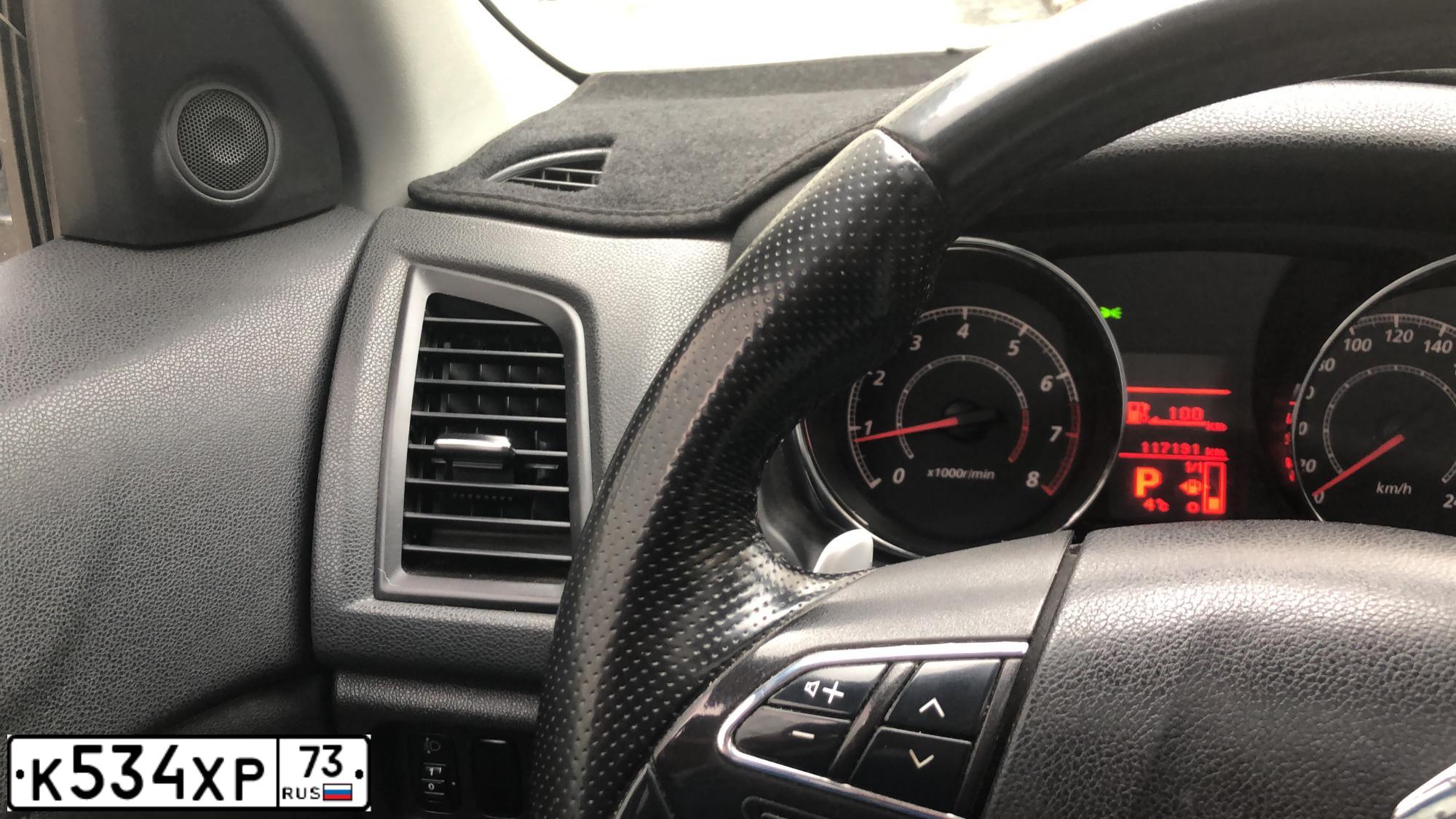 Фото автомобиля CITROEN C4 AIRCROSS, 2012 — госномер К534ХР73. Цвет: Коричневый