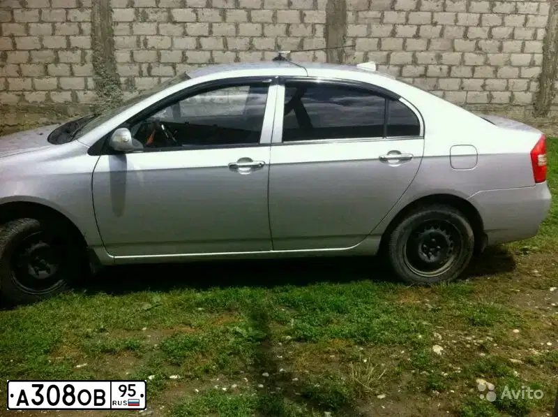 Фото автомобиля LIFAN SOLANO, 2011 — госномер А308ОВ95. Цвет: СЕРЕБРО