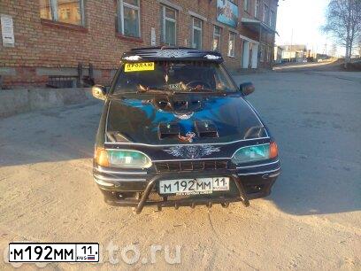 Фото автомобиля LADA 2115 SAMARA, 2004 — госномер М192ММ11. Цвет: Темно-зеленый