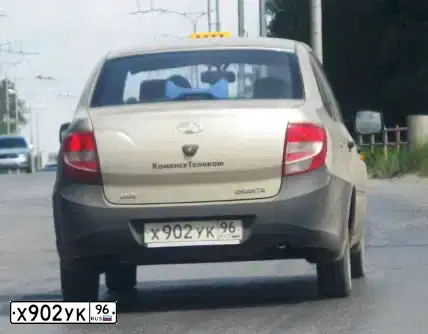 Фото автомобиля LADA GRANTA, 2013 — госномер А363НА172