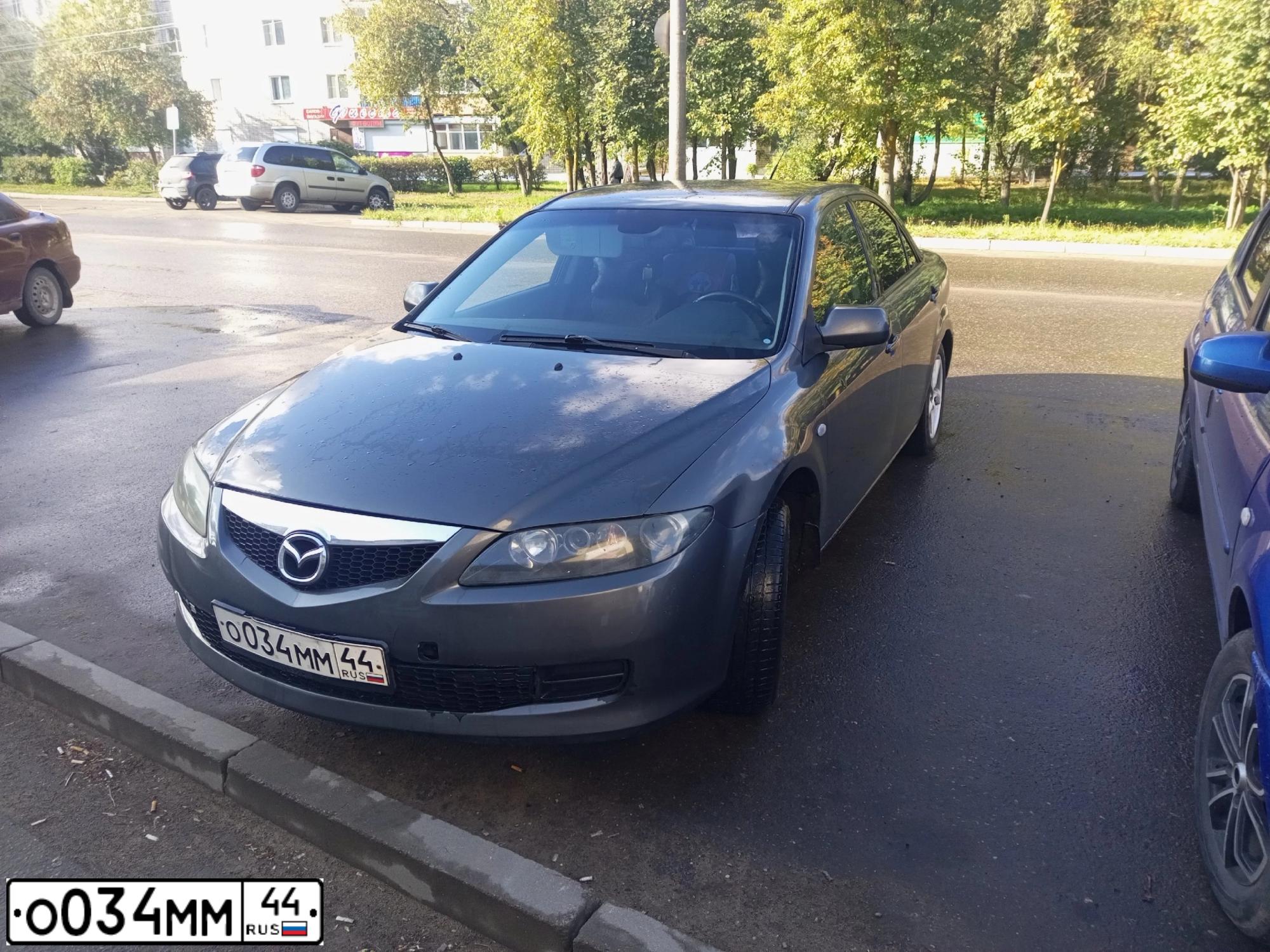 Фото автомобиля MAZDA 6, 2005 — госномер М652ЕН35