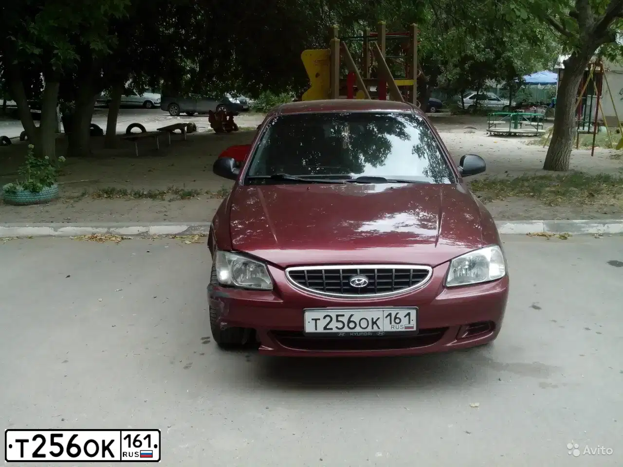 Фото автомобиля TAGAZ ACCENT, 2008 — госномер У534МА761. Цвет: КРАСНЫЙ
