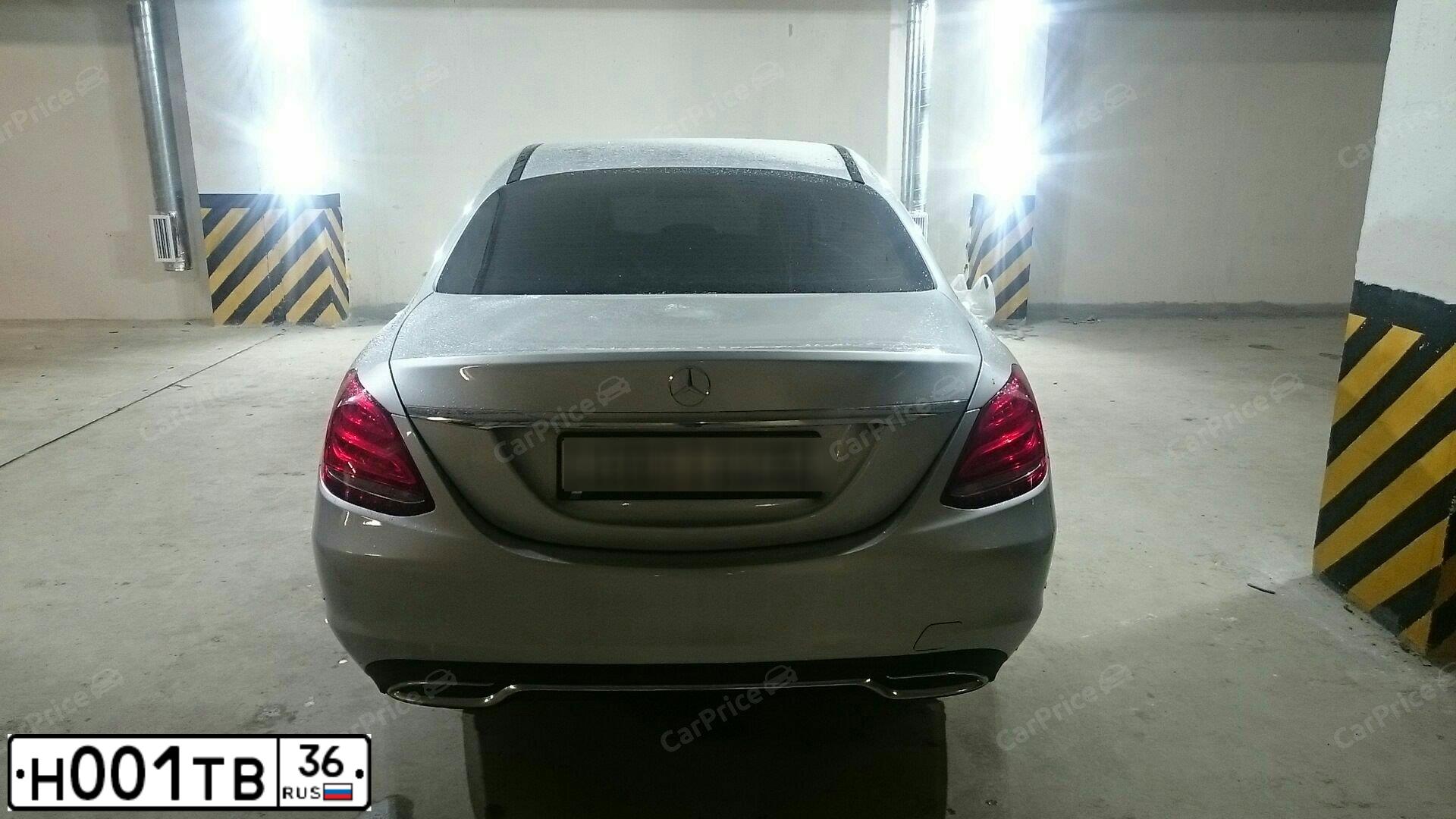 Фото автомобиля MERCEDES C-KLASSE, 2014 — госномер Е971АТ797. Цвет: Серебристый