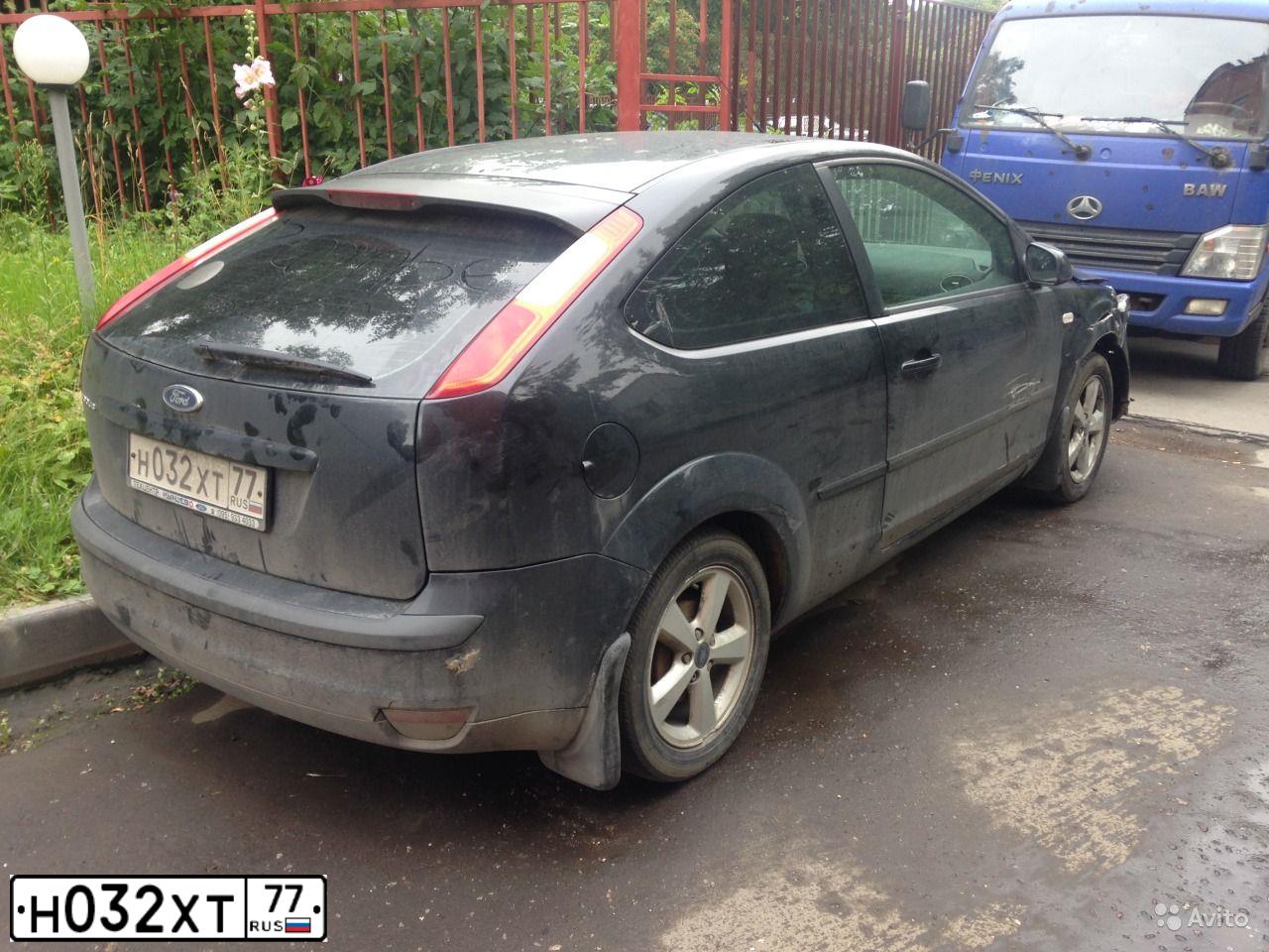 Фото автомобиля FORD FOCUS, 2005 — госномер О971ЕХ797. Цвет: ЧЕРНЫЙ