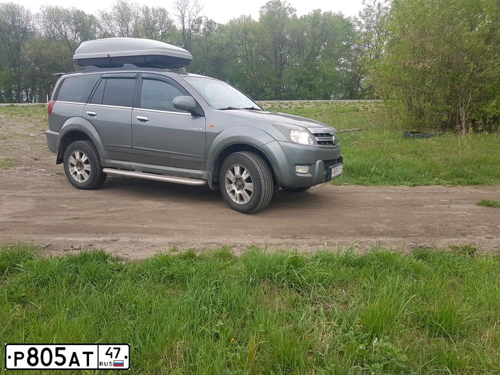 Фото автомобиля GREAT WALL HOVER, 2008 — госномер Е670АС57. Цвет: СЕРЫЙ