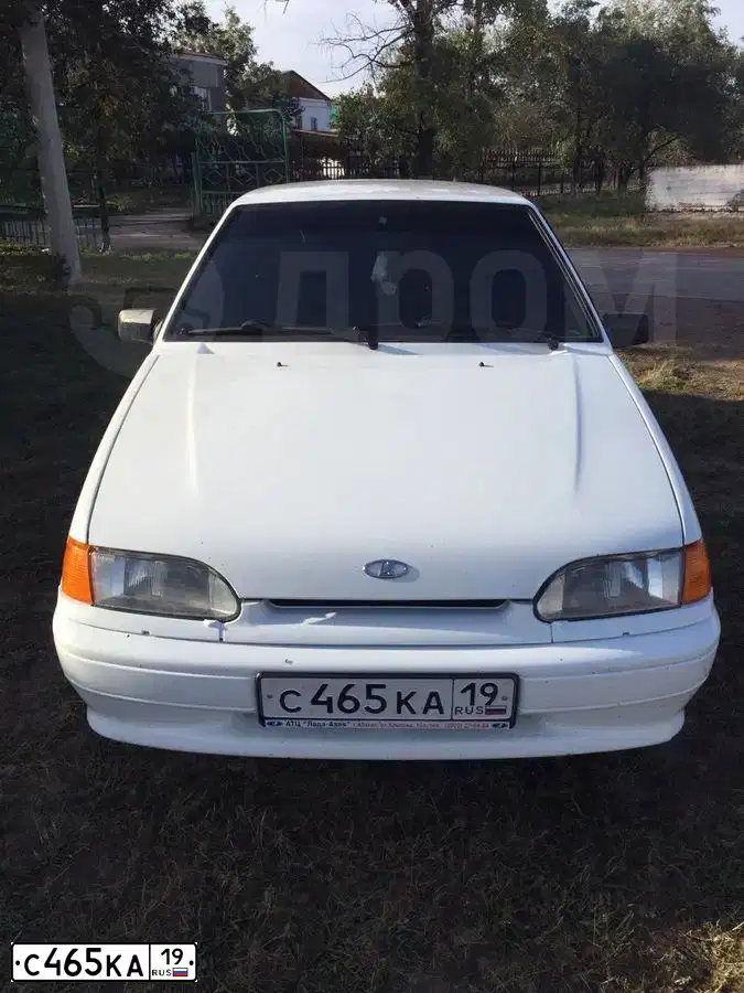 Фото автомобиля LADA 2114 SAMARA, 2013 — госномер С588РА124. Цвет: Белый