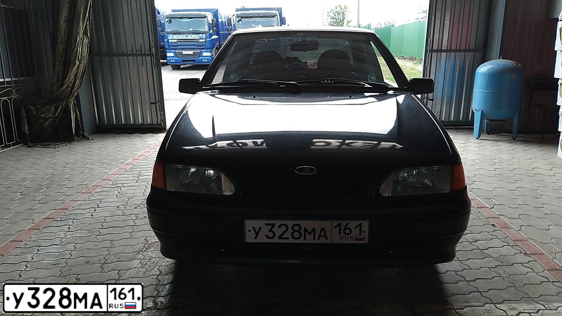 Фото автомобиля LADA 2115 SAMARA, 2010 — госномер У328МА161. Цвет: СИНЕ-ЧЕРНЫЙ