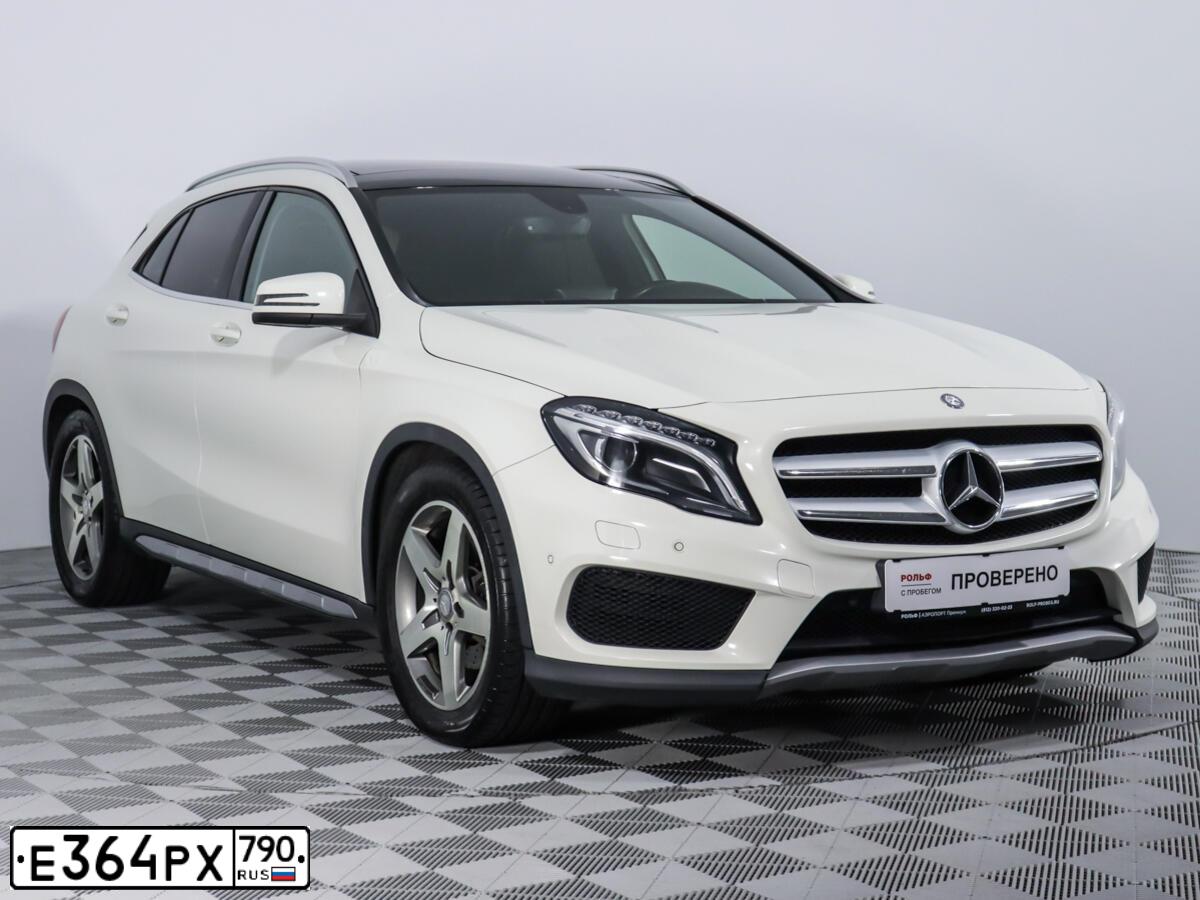Фото автомобиля MERCEDES GLA-KLASSE, 2014. Цвет: Белый