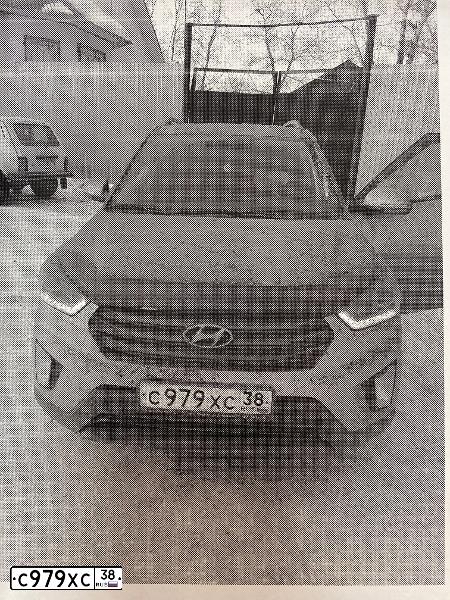Фото автомобиля HYUNDAI CRETA, 2017 — госномер С979ХС38. Цвет: Серебристый