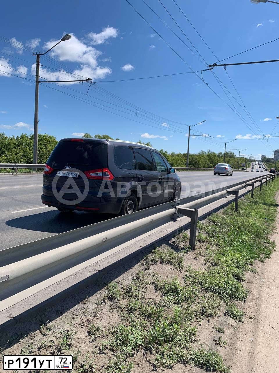 Фото автомобиля FORD GALAXY, 2011 — госномер Р191УТ72. Цвет: Серо-Синий