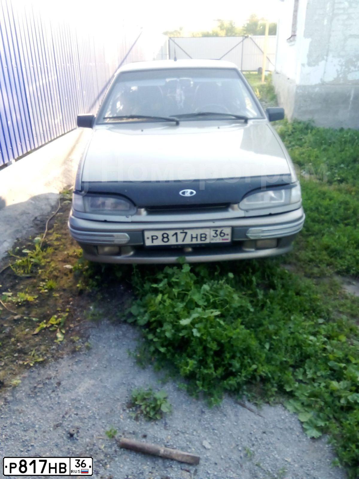 Фото автомобиля LADA 2115 SAMARA, 2002 — госномер Р817НВ36. Цвет: СЕРЕБРИСТО-СЕРЫЙ