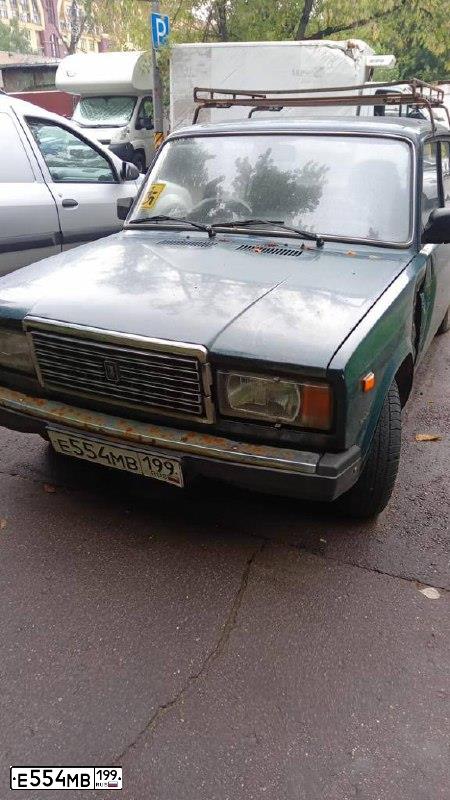 Фото автомобиля LADA 2107, 2008 — госномер С106СВ797