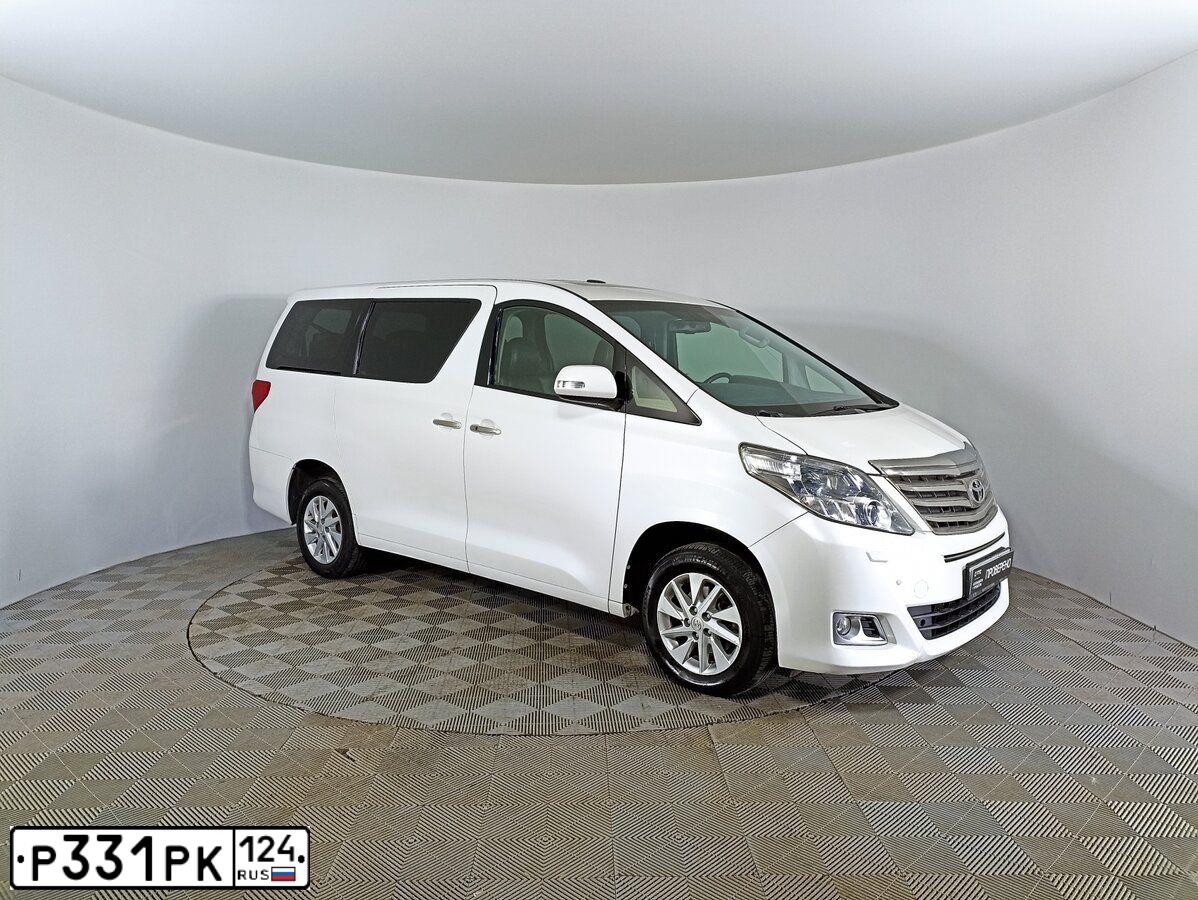 Фото автомобиля TOYOTA ALPHARD, 2014 — госномер А400ЕА21. Цвет: Белый