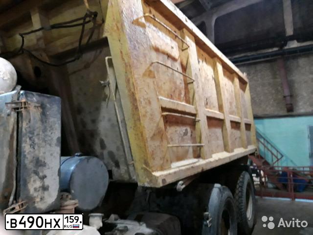 Фото автомобиля MAZ 5516 /6X4/, 2012 — госномер Н314ЕХ159. Цвет: Белый