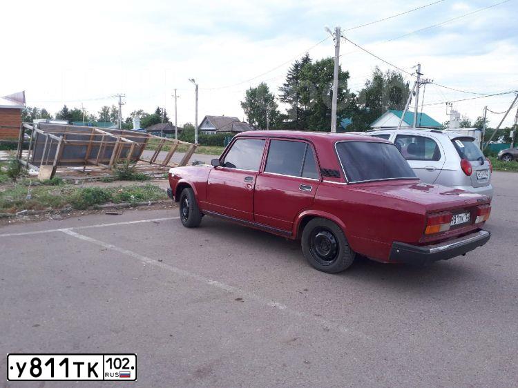 Фото автомобиля LADA 1117 KALINA, 2012 — госномер У811ТК102. Цвет: ГОЛУБОЙ