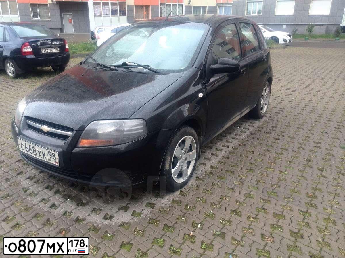 Фото автомобиля LADA 1118 KALINA, 2008 — госномер О807МХ178. Цвет: Темный Сине-Фиолетовый