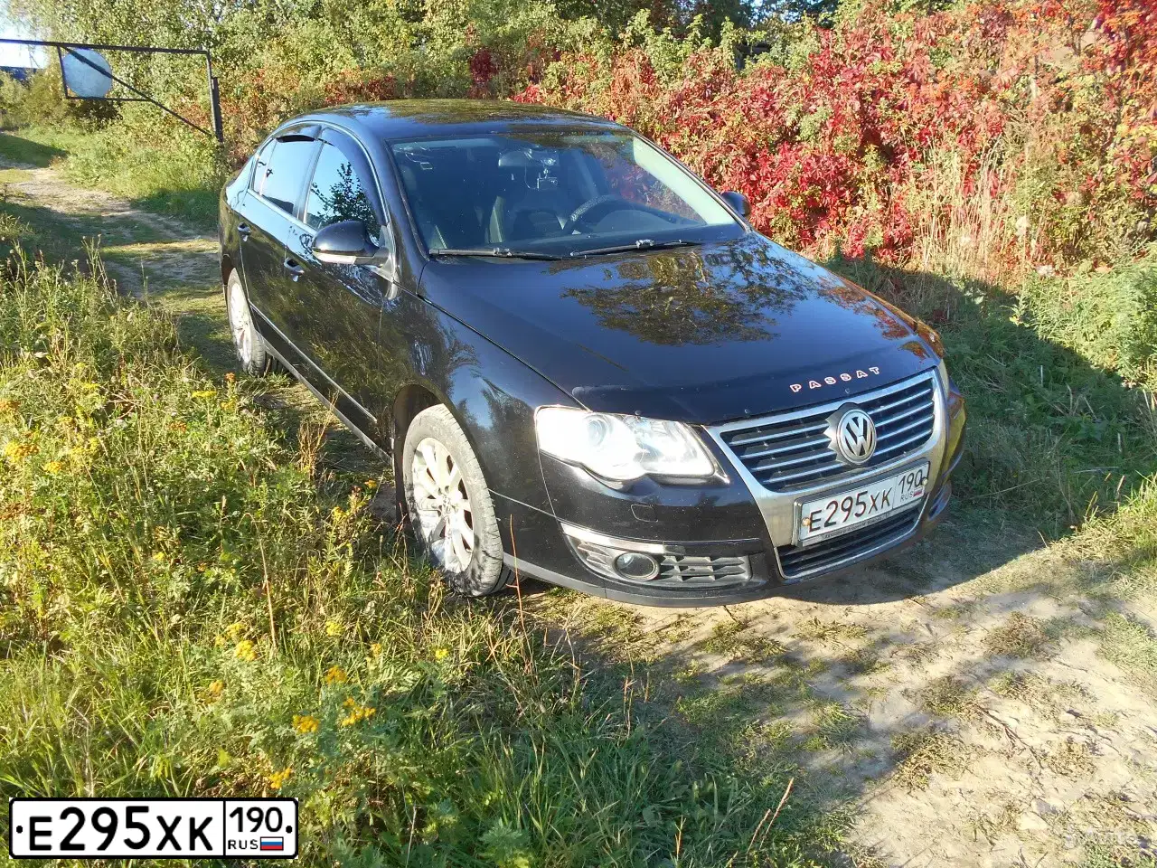 Фото автомобиля VOLKSWAGEN PASSAT, 2006 — госномер О657ВТ68. Цвет: ЧЕРНЫЙ