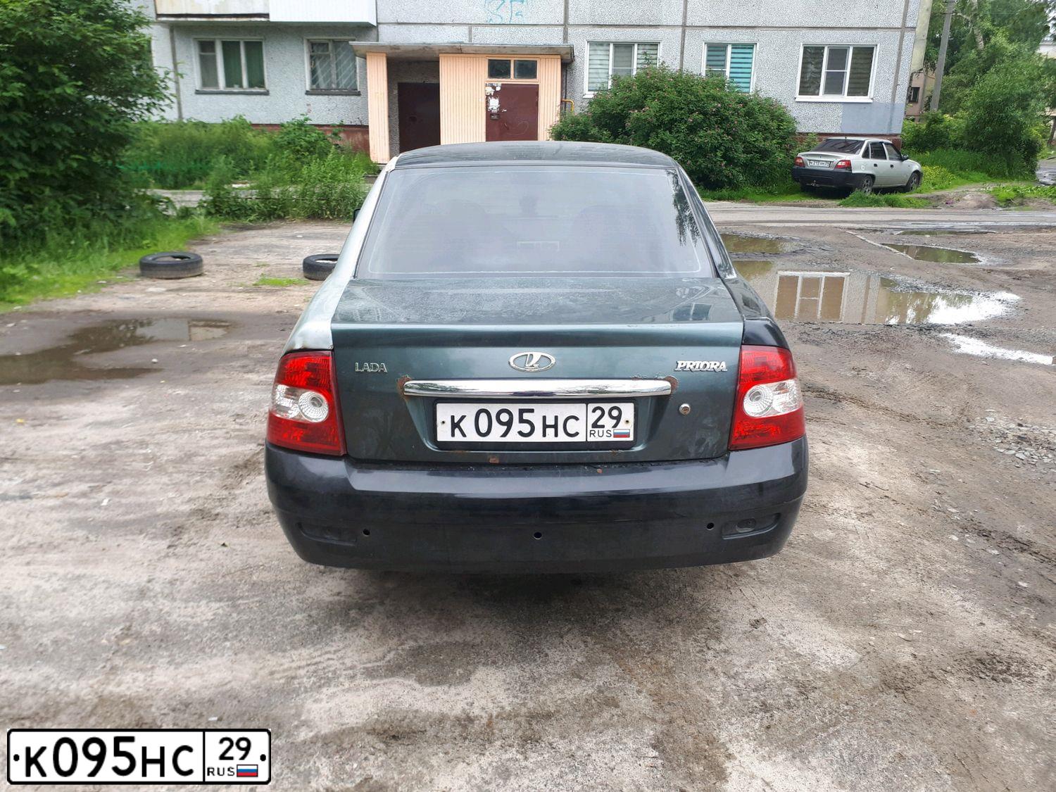 Фото автомобиля LADA PRIORA, 2008 — госномер О366ТС29