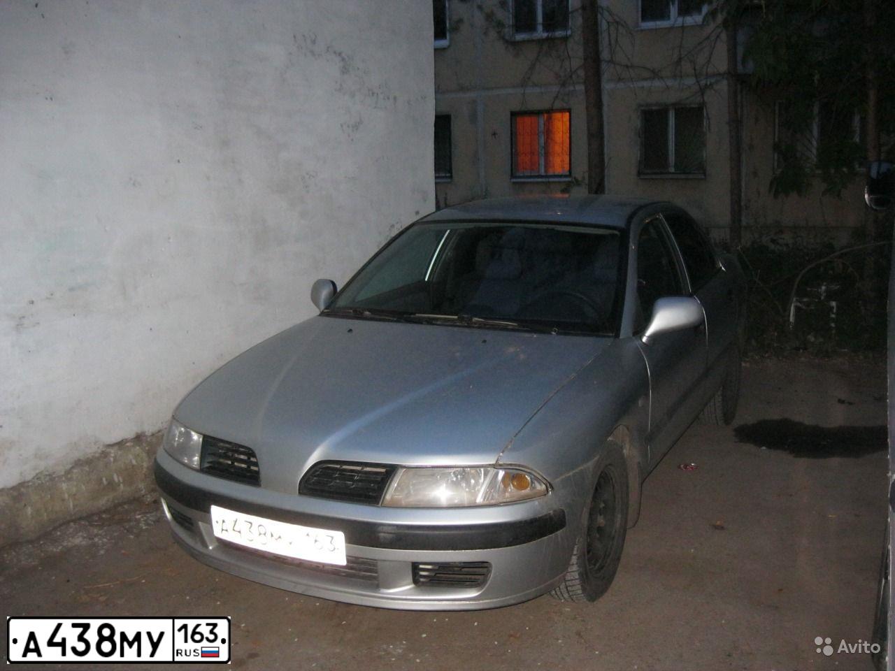Фото автомобиля MITSUBISHI CARISMA, 2003 — госномер А732ОР155. Цвет: СВЕТЛО-СЕРЫЙ