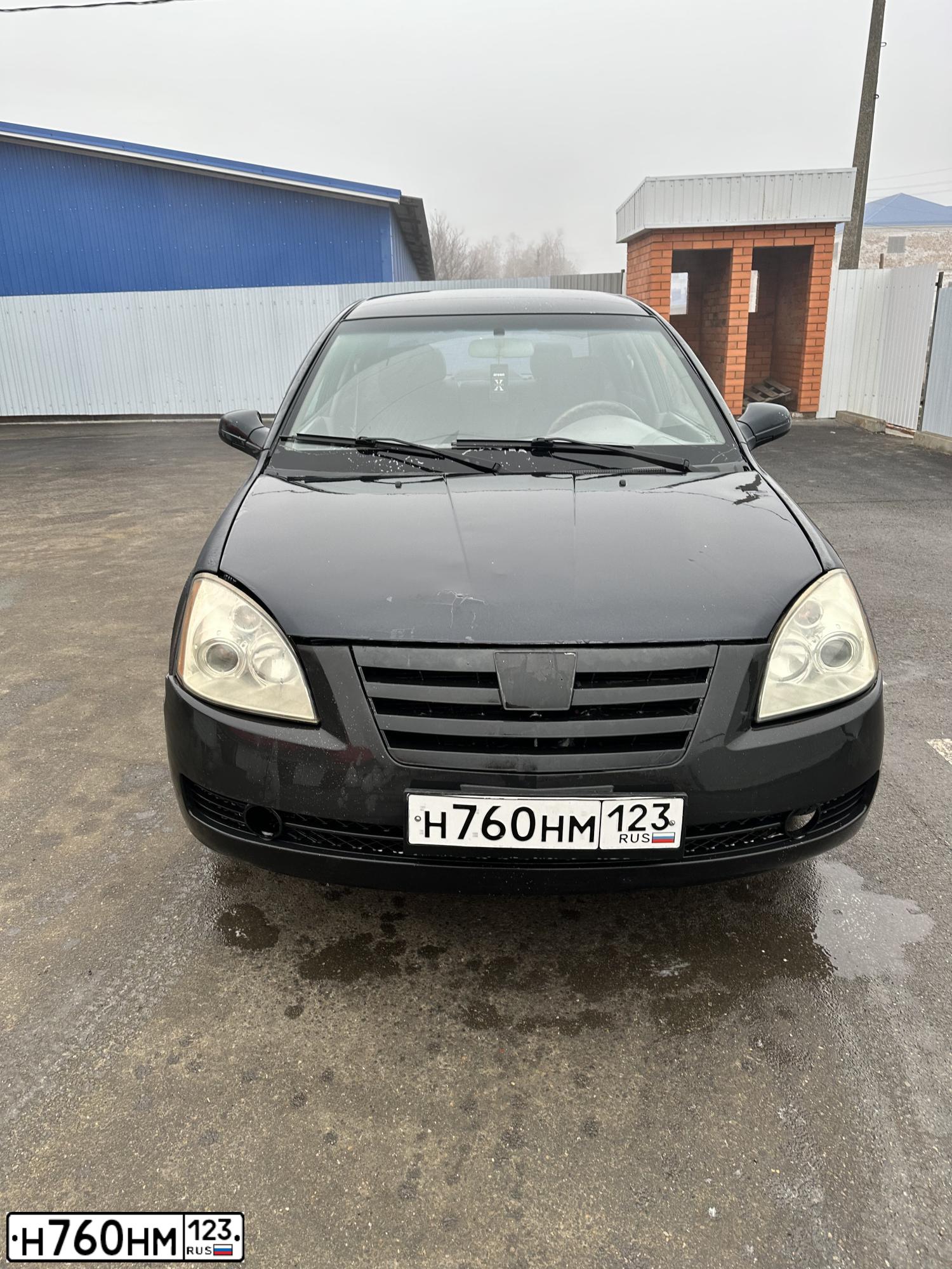 Фото автомобиля TAGAZ VORTEX ESTINA, 2009 — госномер Н760НМ123. Цвет: ЧЕРНЫЙ