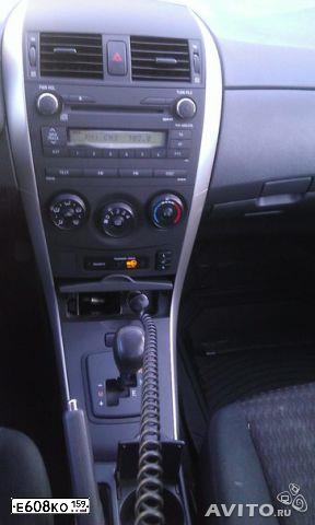 Фото автомобиля TOYOTA COROLLA, 2008 — госномер С833АМ159