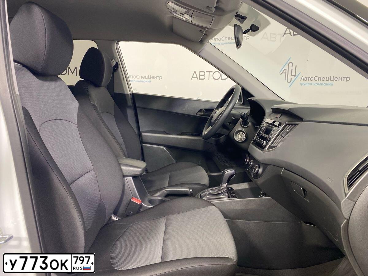 Фото автомобиля HYUNDAI CRETA, 2020 — госномер У773ОК797. Цвет: Белый