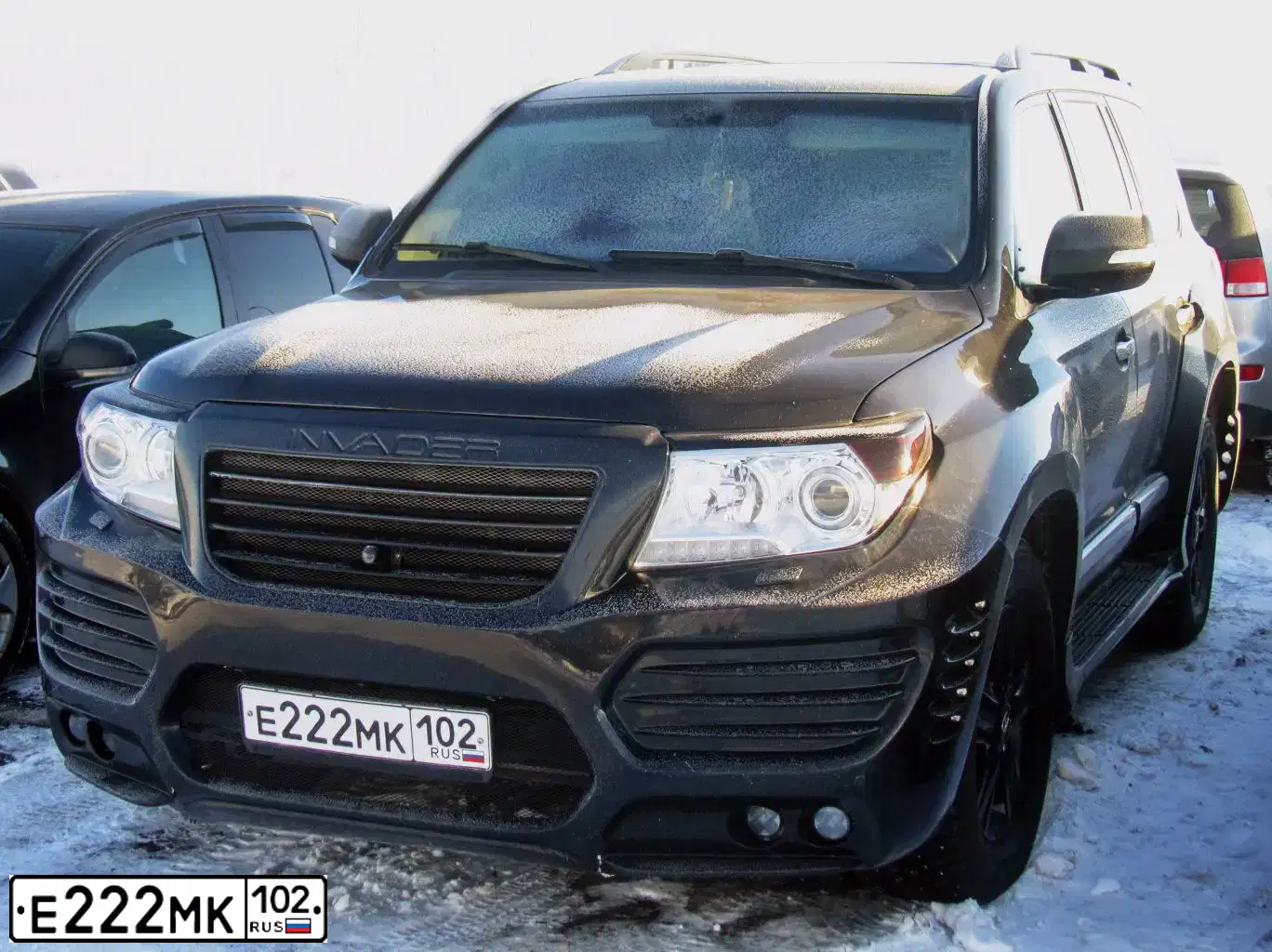 Фото автомобиля LADA 2110 LADA, 2004 — госномер А446ЕХ702. Цвет: Темно-зеленый