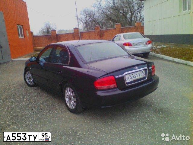 Фото автомобиля TAGAZ SONATA, 2006 — госномер А553ТУ95. Цвет: ЧЕРНЫЙ