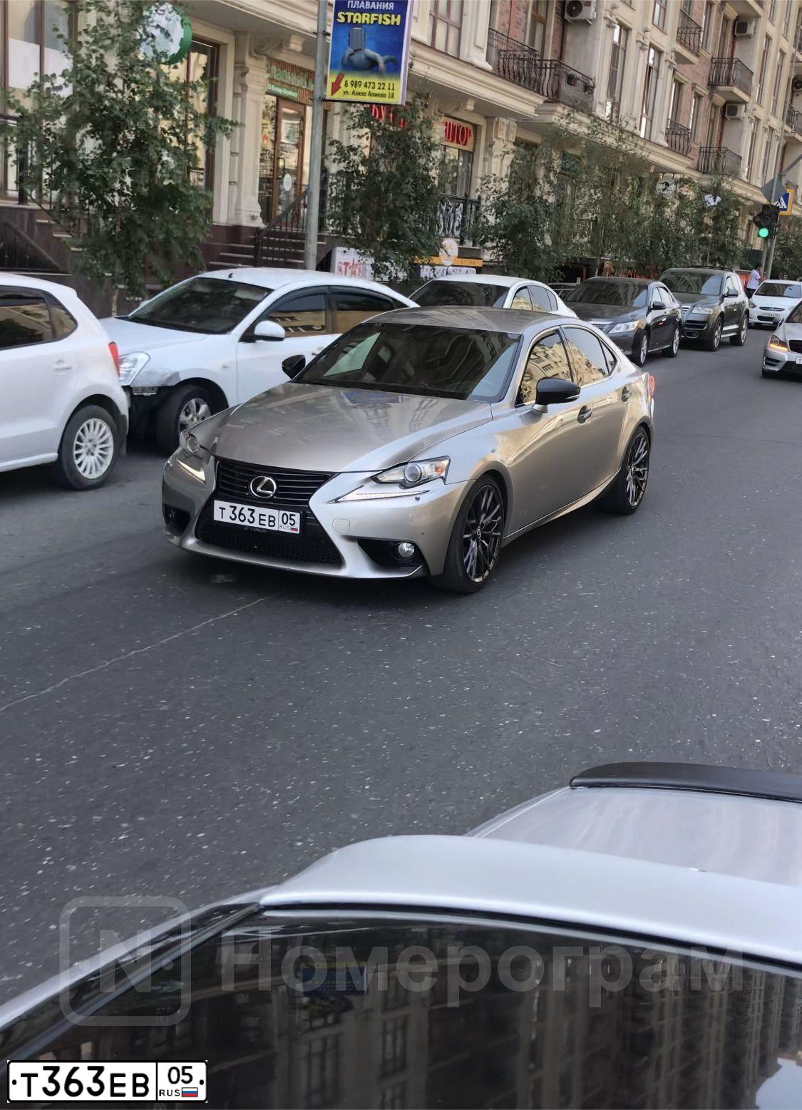 Фото автомобиля LEXUS IS, 2014 — госномер А304АА95. Цвет: СВЕТЛО-СЕРЫЙ