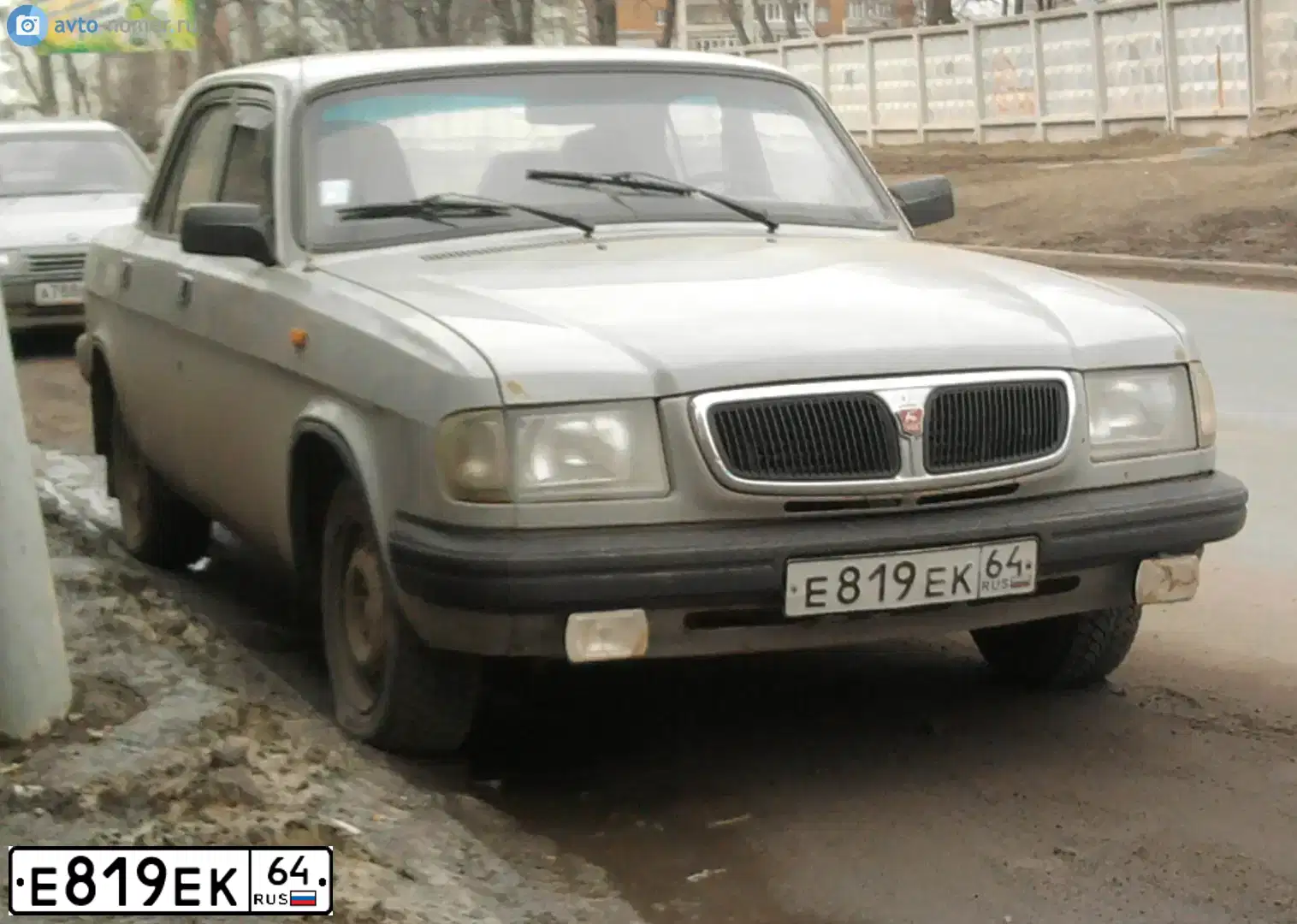 Фото автомобиля GAZ 3110 WOLGA, 1997 — госномер У408ОУ161. Цвет: Серый